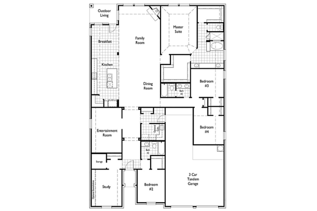 Highland Homes floorplan