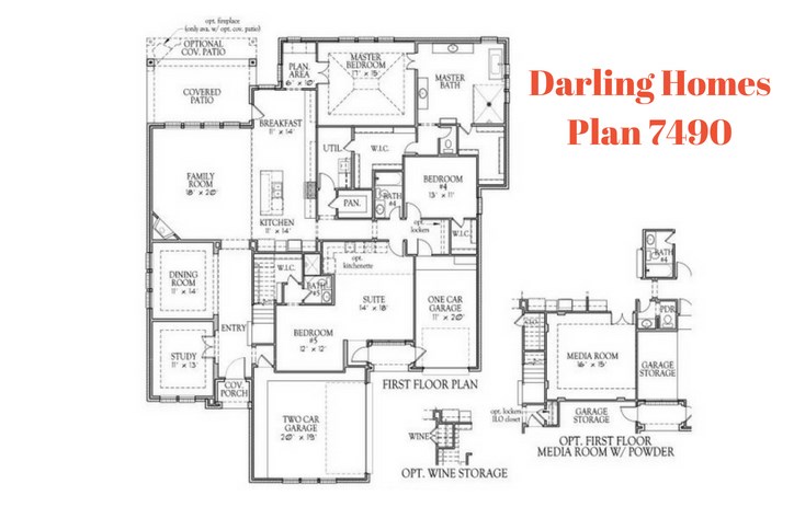 Darling Homes Floor Plan for Multi-Generational Families