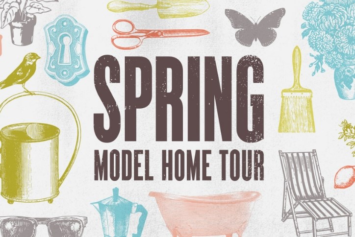 Elyson spring model home tour graphic