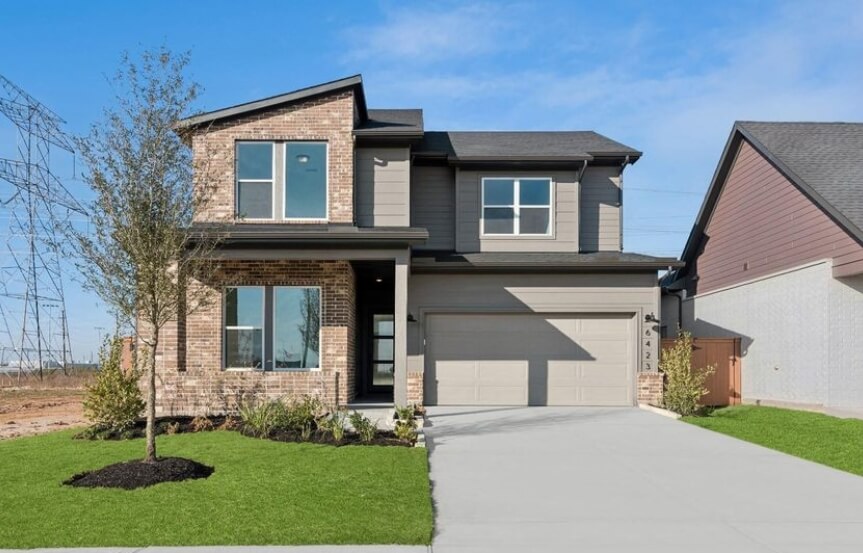 David Weekley 45 6423 Haltwhistle Ln Exterior