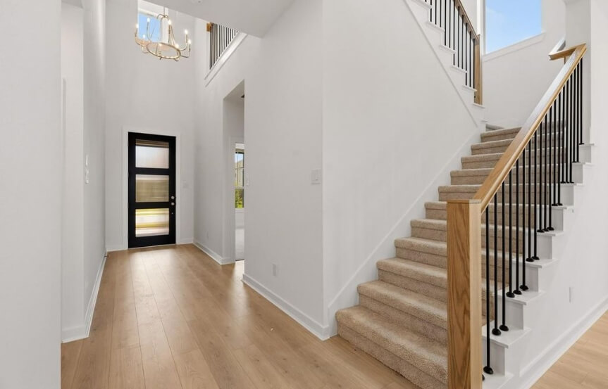 Highland 55 . 25030 Wilderness Haven Ln . Front Hall