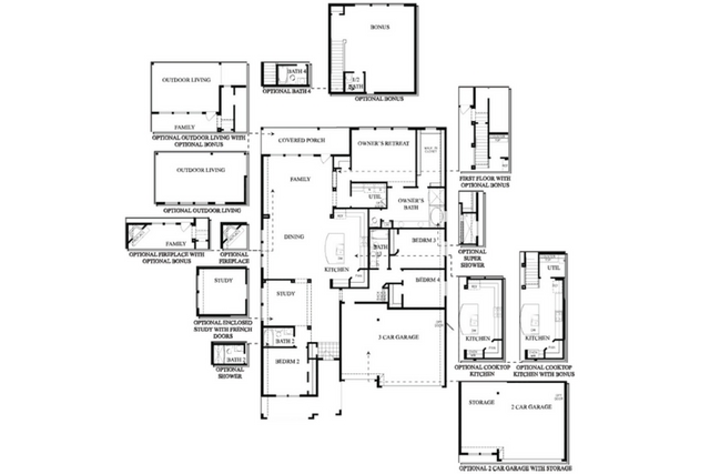 David Weekley Roth Floor Plan in Elyson Community