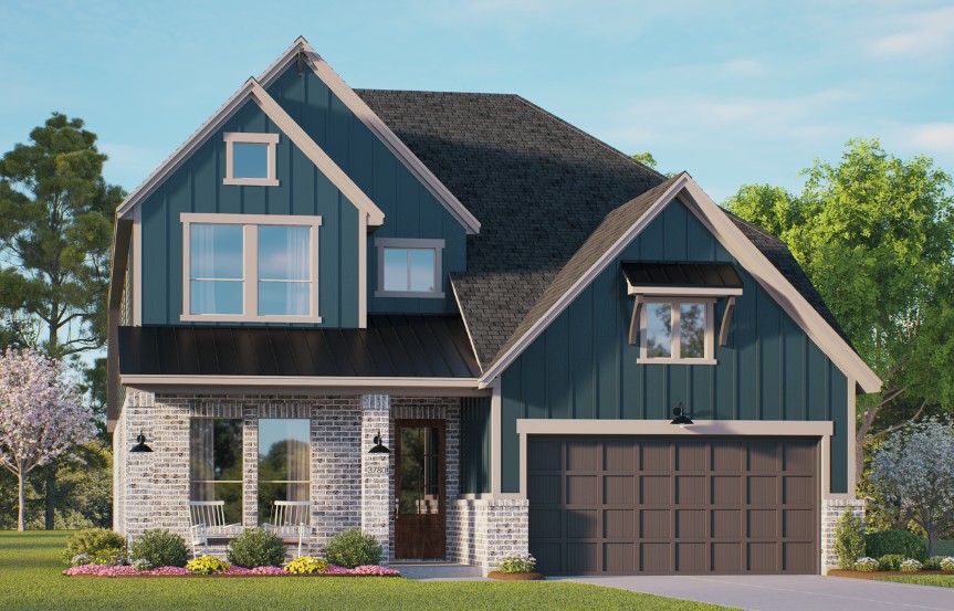 Chesmar 50 Medina Elev. C With Brick And Sliding