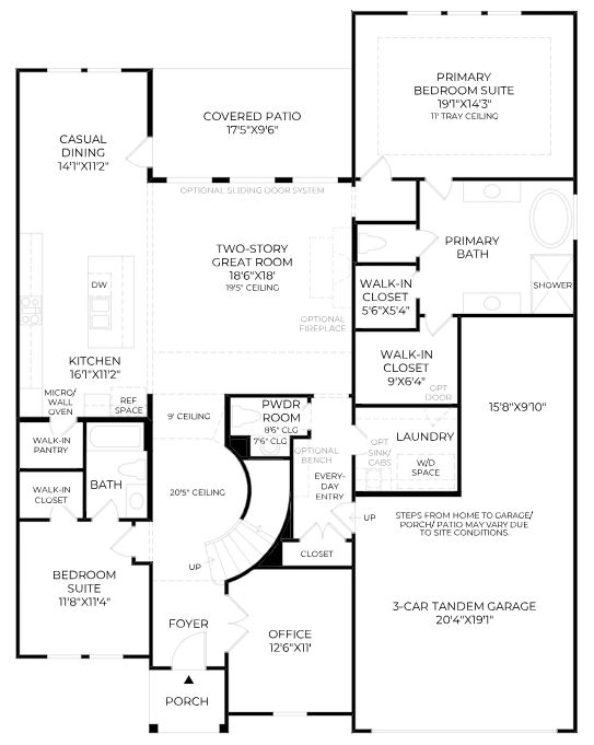 Toll Brothers 60 Lansing, 1St Floor FP