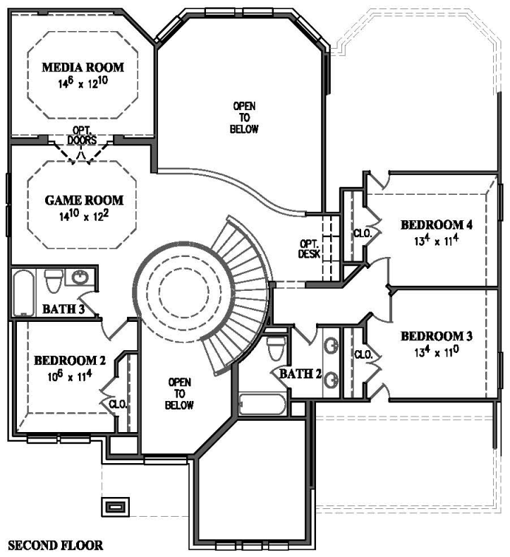 Westin Homes Barcelona Floor Plan House Design Ideas