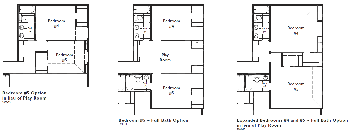 HH 65 - Plan 210, Upper Level Bedroom options.png
