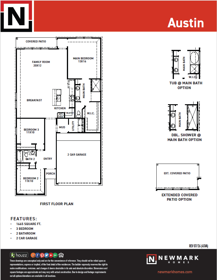 Newmark 45 Austin Floor Plan