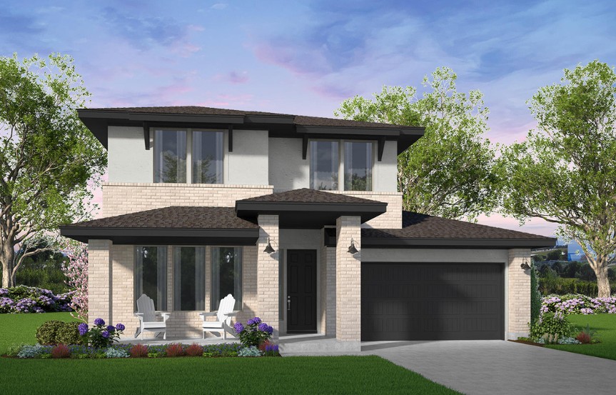 Brookfield 50 Oberlin Elev C, Modern Prairie