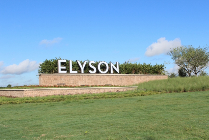 Elyson Grand Parkway monument