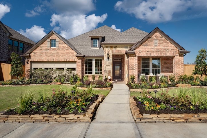 David Weekley model home in Elyson