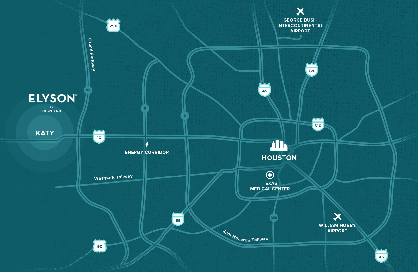 Greater Houston Texas Map | Moving to Houston Texas