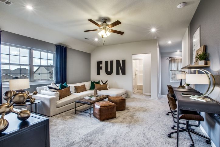 Pulte Lawson model home gameroom