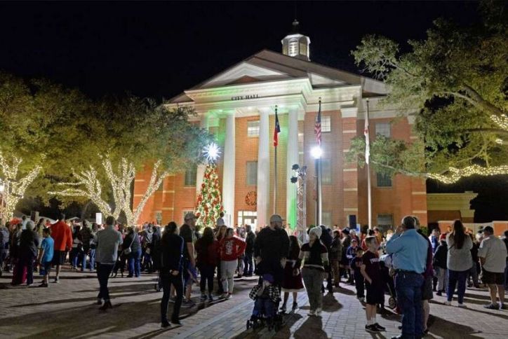 City of Katy tree-lighting