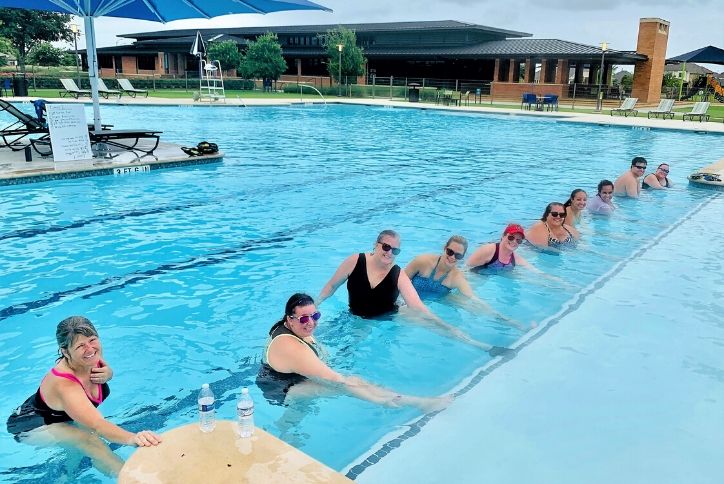 Bootcamp water fitness in Elyson