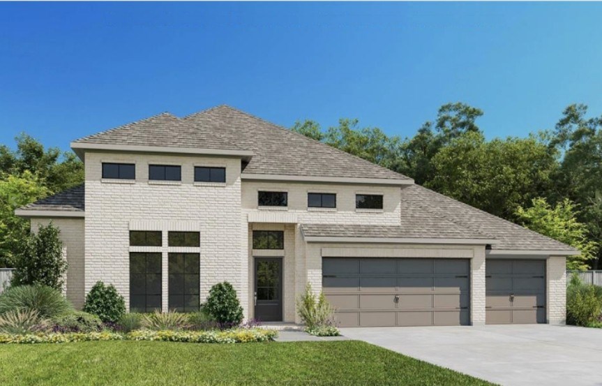 New Home Plan 3295W by Perry Homes - Elyson Community,  Katy Texas.