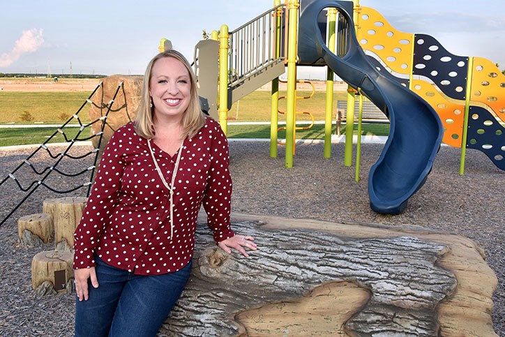 Lifestyle Director at one of Elyson's playground amenities.