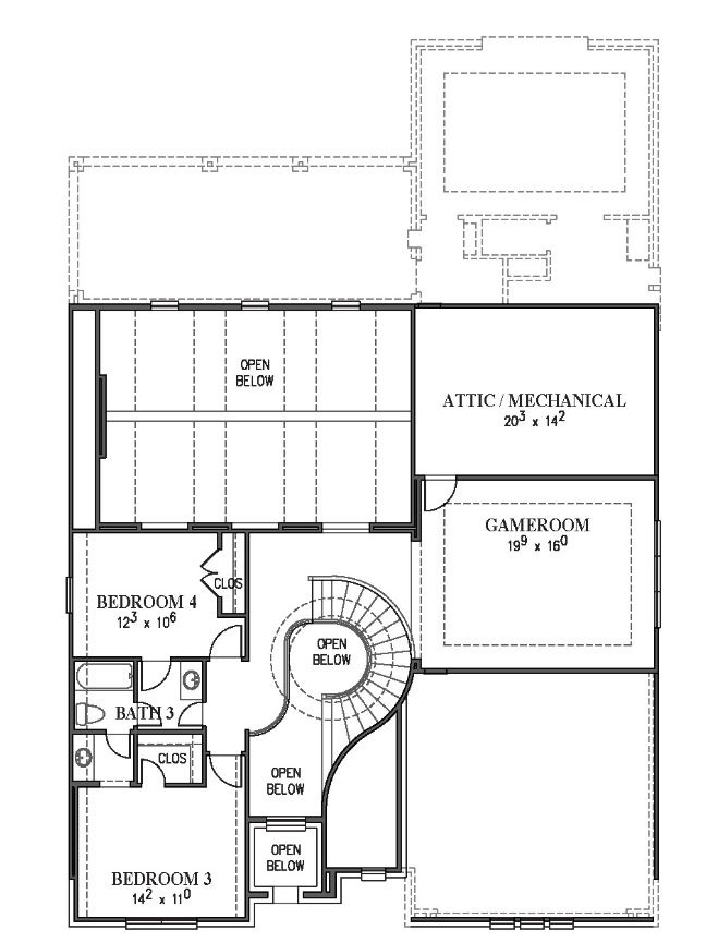 Westin Bellagio Floor Plan Westin Homes Preston Iii