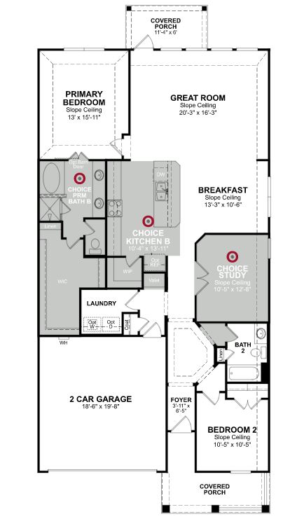 Beazer Reflection Floor plan B with study choices.JPG