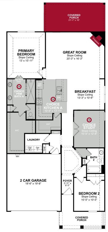 Beazer Reflection Floor plan with options.JPG