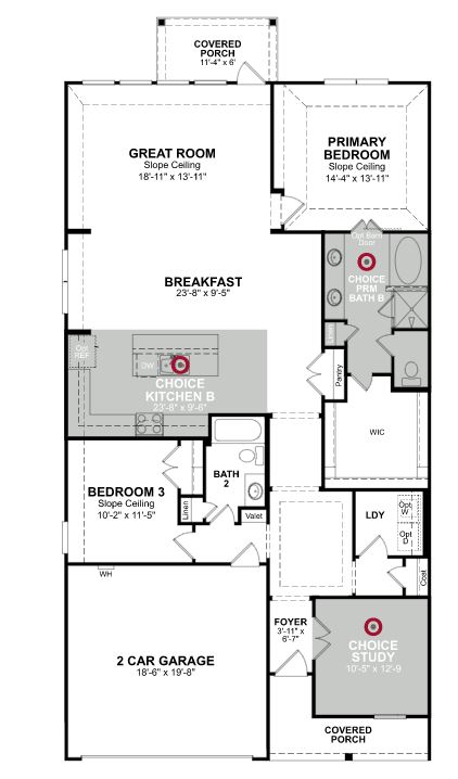 Beazer Serendipity Floor plan choices B with Study.JPG