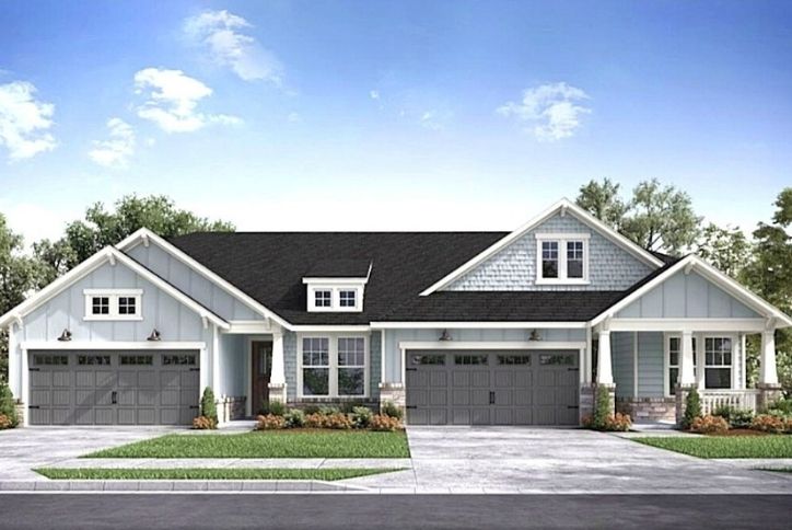 Renderings of Beazer duets homes in Elyson.