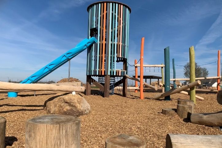 Timber Grove Park playground in Elyson
