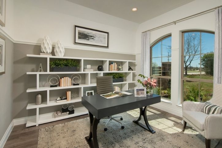 Study in Perry model home in Elyson