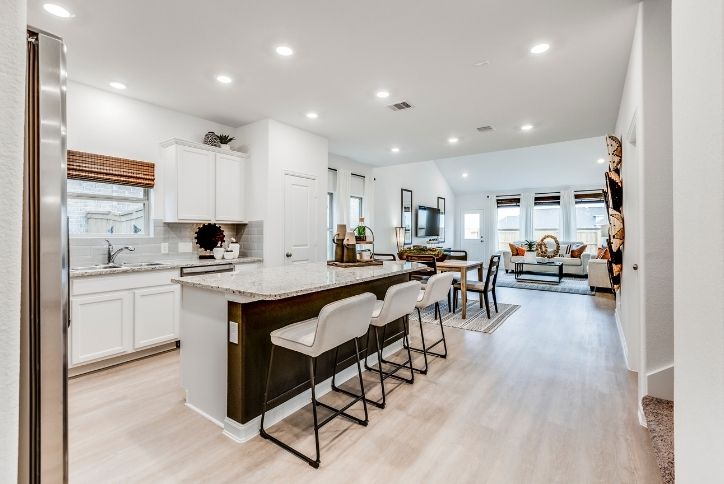 Lennar Bennet model home kitchen