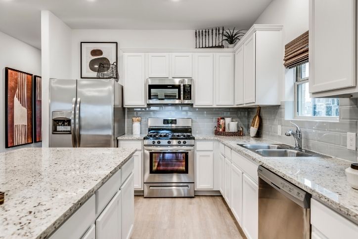 Lennar Bennet model home kitchen