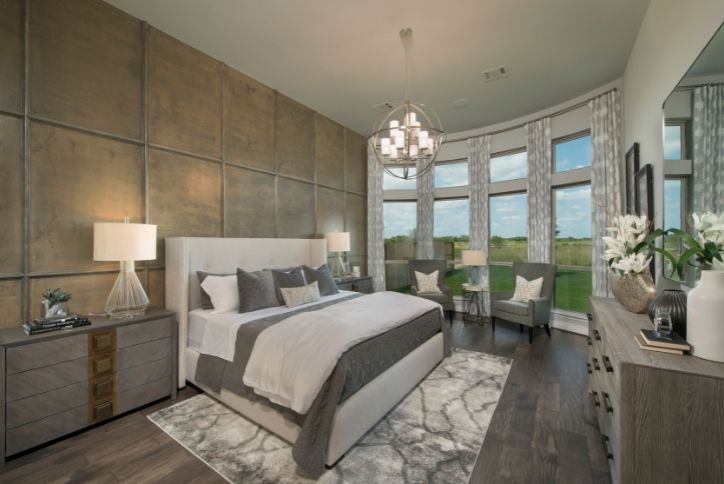 Primary Bedroom by Perry Homes in Elyson Community