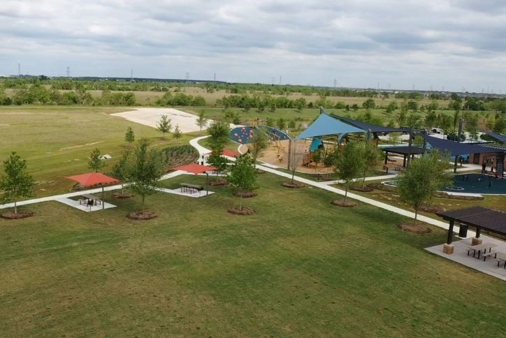 Elyson Commons Trails in Elyson Community, Katy, Texas