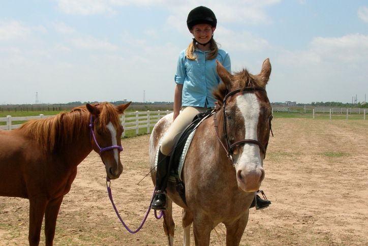 Elyson community resident on horse