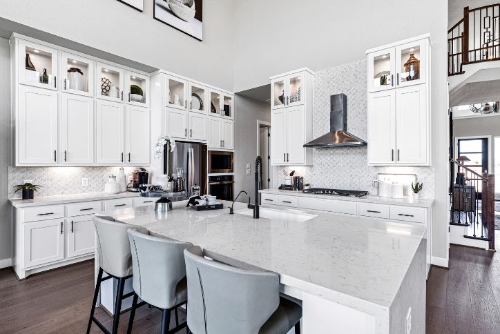 Taylor Morrison Darling Kitchen in Elyson community, Katy, Texas