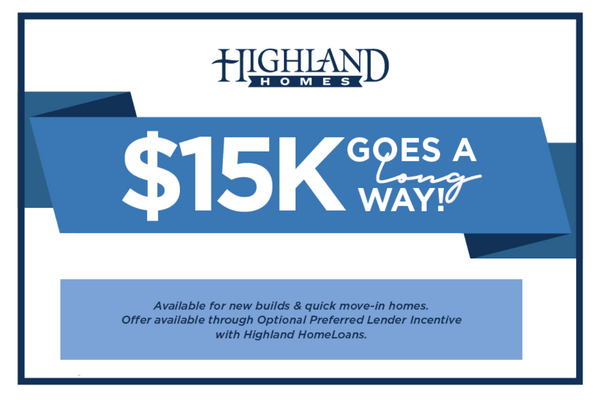 Highland Homes promotion in Elyson
