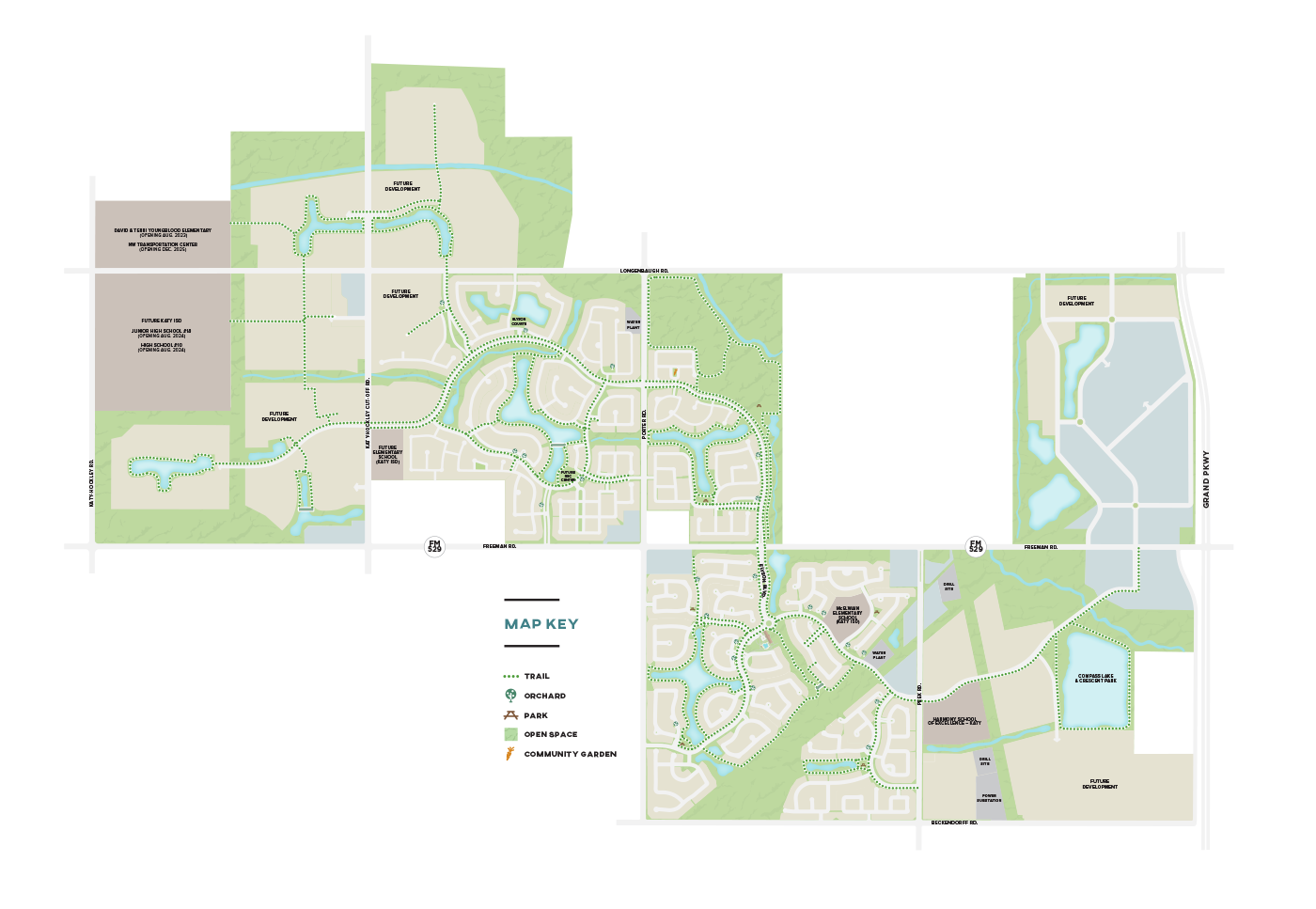Outdoors map at Elyson