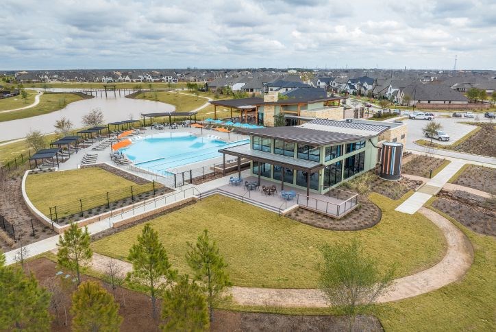 Aerial image of Lakeside Landing recreation center