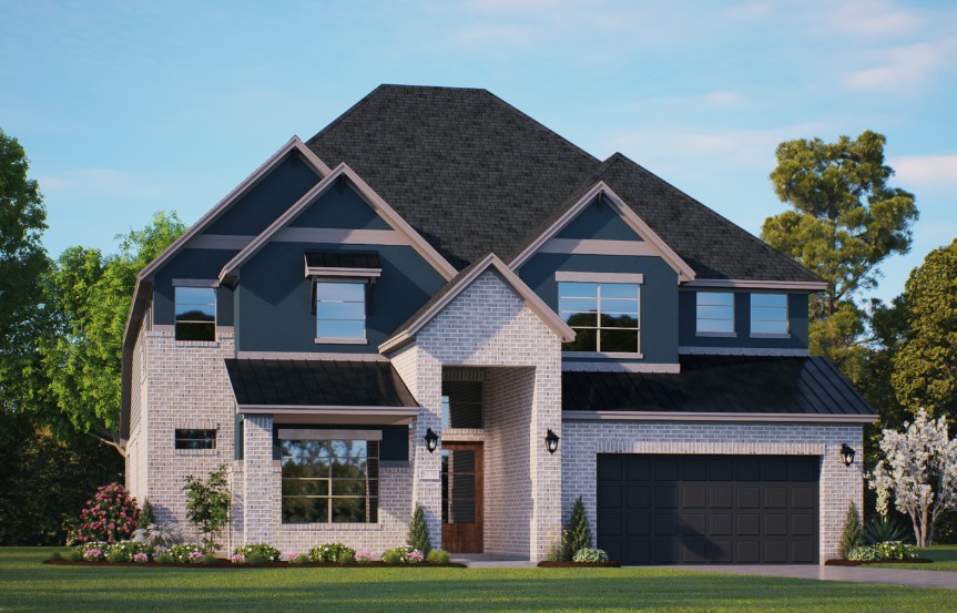 Chesmar 60 - Waterford -  Elev.  G with stucco & brick.jpg