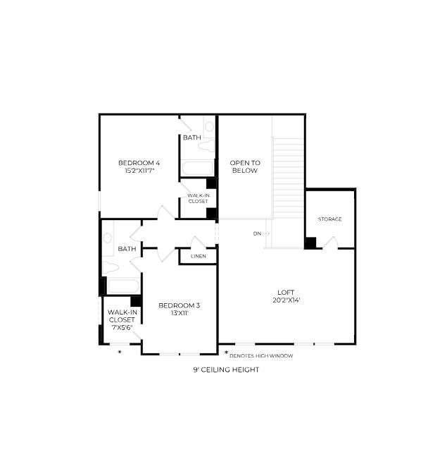 Toll Brothers Mangusta Upper Level