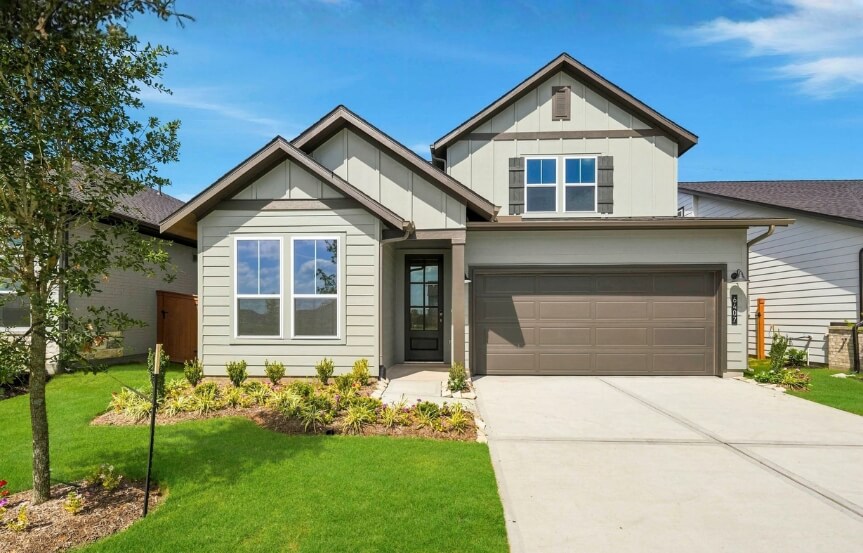 Brookfield 45 . 6407 Haltwhistle Ln . Exterior