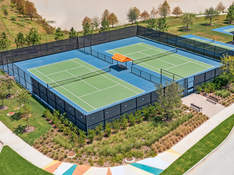 Elyson Tennis and Pickleball Courts Katy Texas