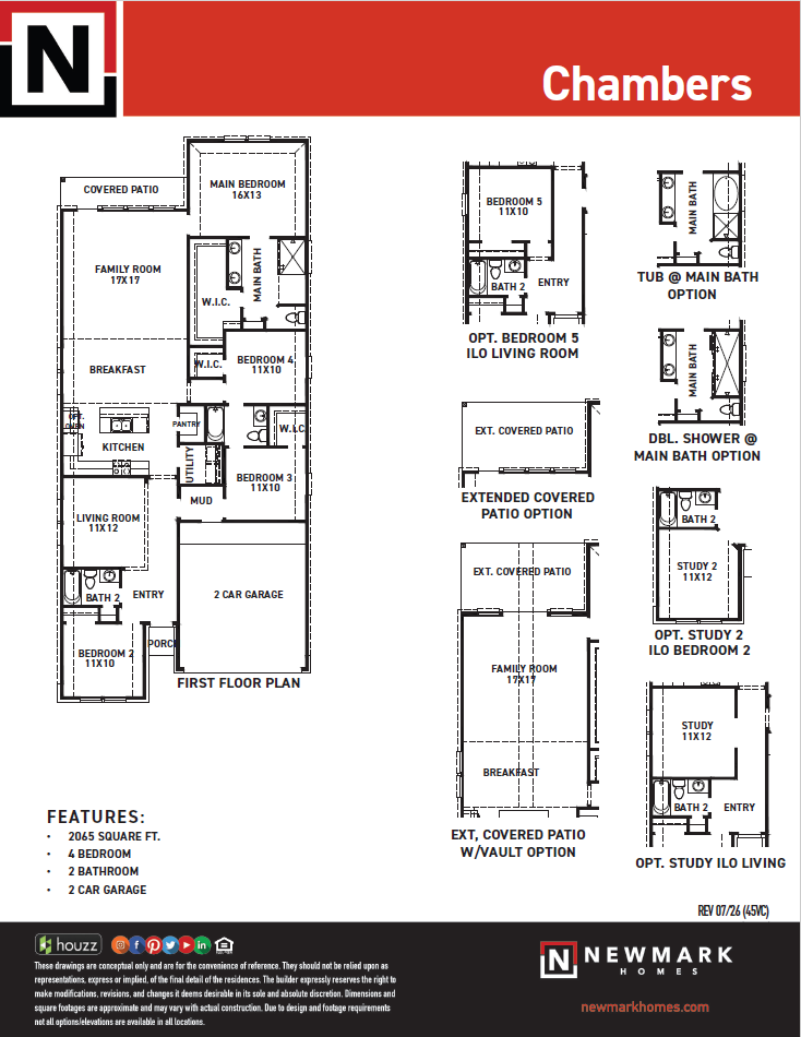 Newmark 45Chambers Floor Plan