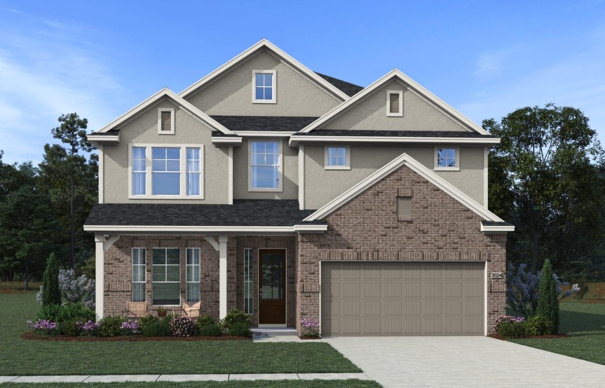 Chesmar 50 Shenandoah Elev. A1 Brick Wstucco