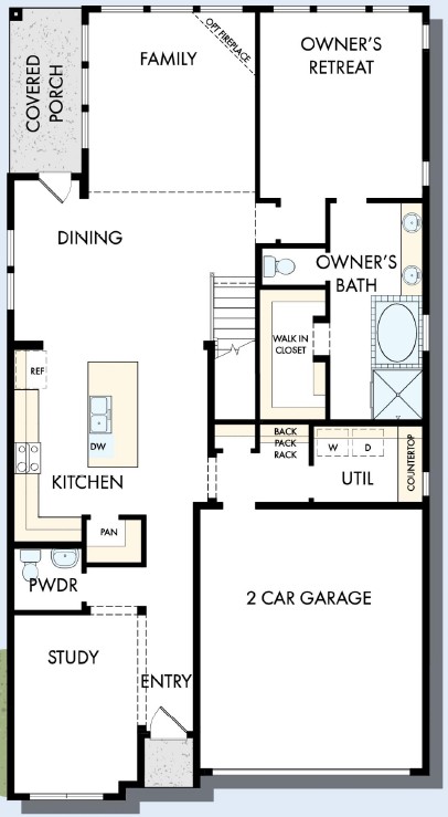 DW 45 Henderson Lower Level