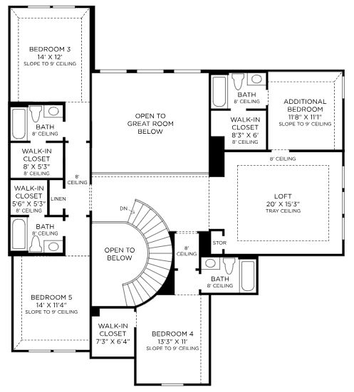 Toll Brothers 60 Lansing, 2Nd Floor FP With Add'l Bed And Baths