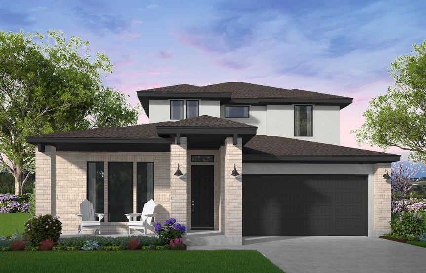 Brookfield 50 Grinnell Elev C, Modern Prairie