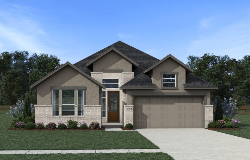 Chesmar 50 Mariah Elev. B1 Stucco With Brick