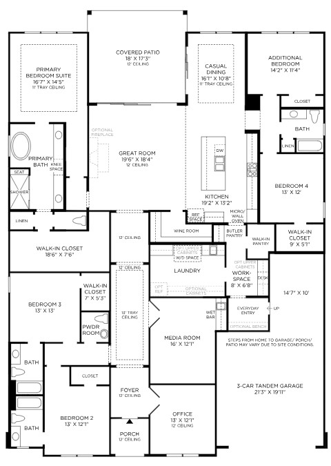 Toll Brothers Hennessey Lower Level With Options