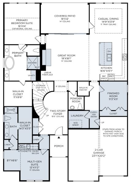 Toll Brothers 60 Hardy, 1St Floor FP Options