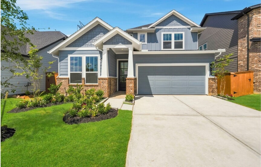 Brookfield 45 . 6419 Haltwhistle Ln . Exterior