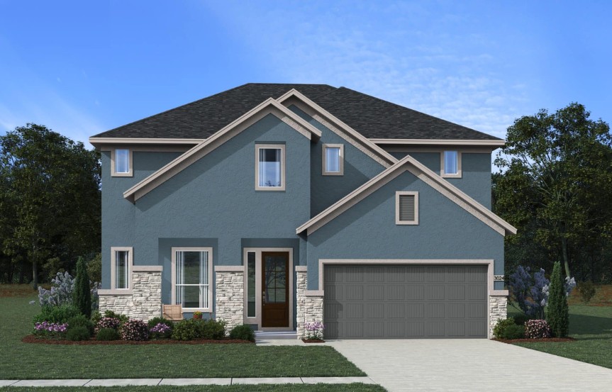 Chesmar 50 Shenandoah Elev. A1 Stone Wstucco